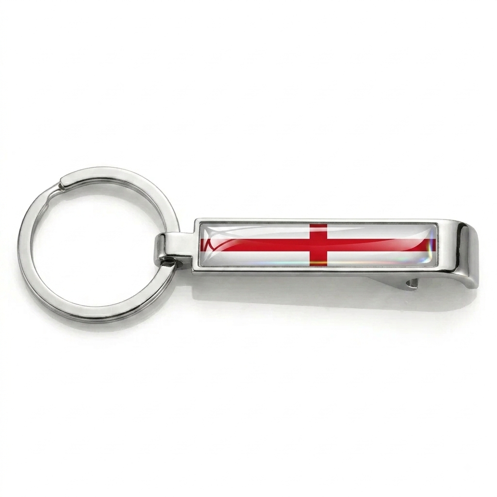 Number Plate Keyring with Bottle Opener – Mini Metal Registration Plate